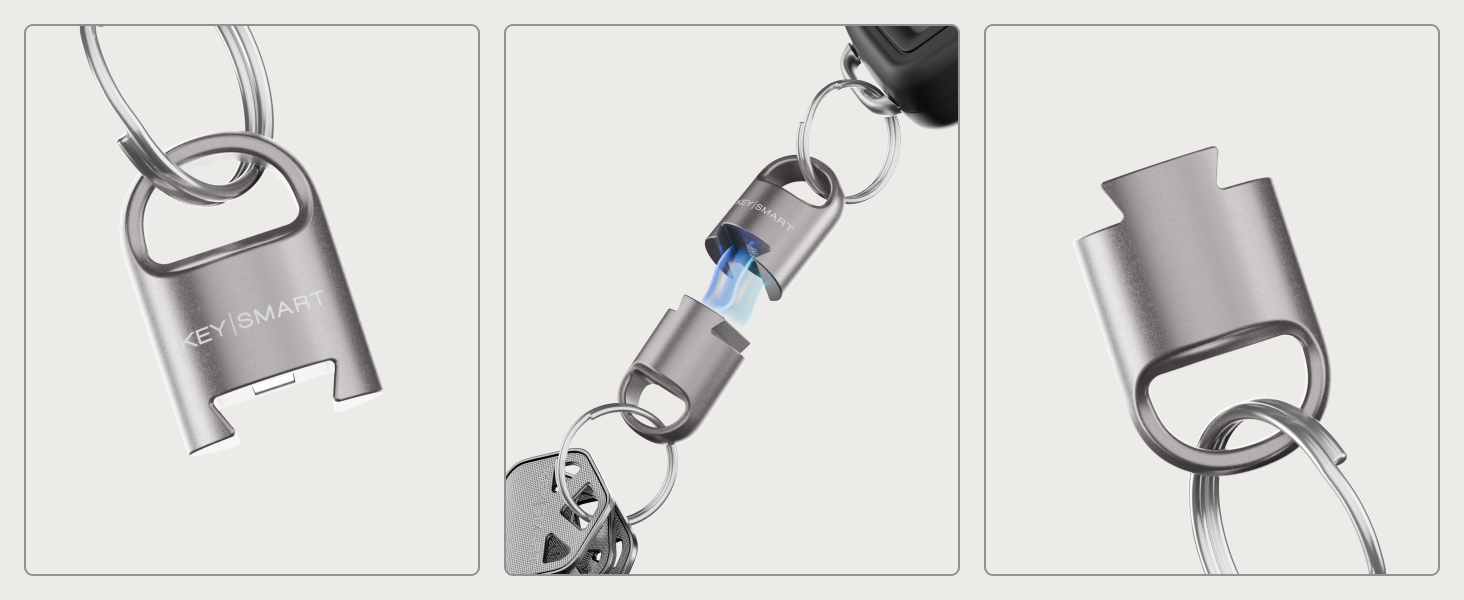 magnetic keychain key holder