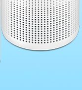 2 Pack Air Purifiers for Home with HEPA Filters, Portable Air Purifier with Nightlight Speed Cont...