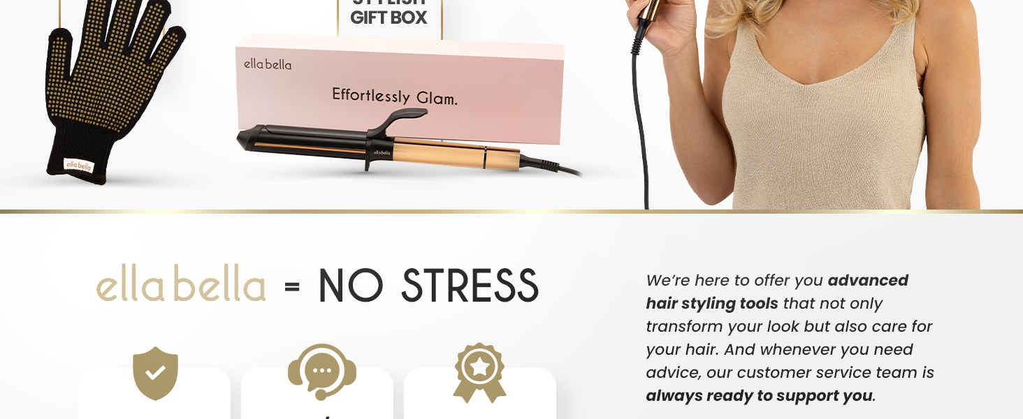 Curling Iron Premium A+ Content