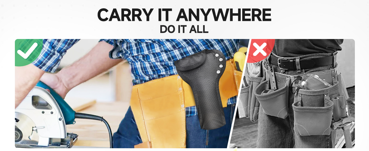 CARRY IT ANYWHERE DO IT ALL