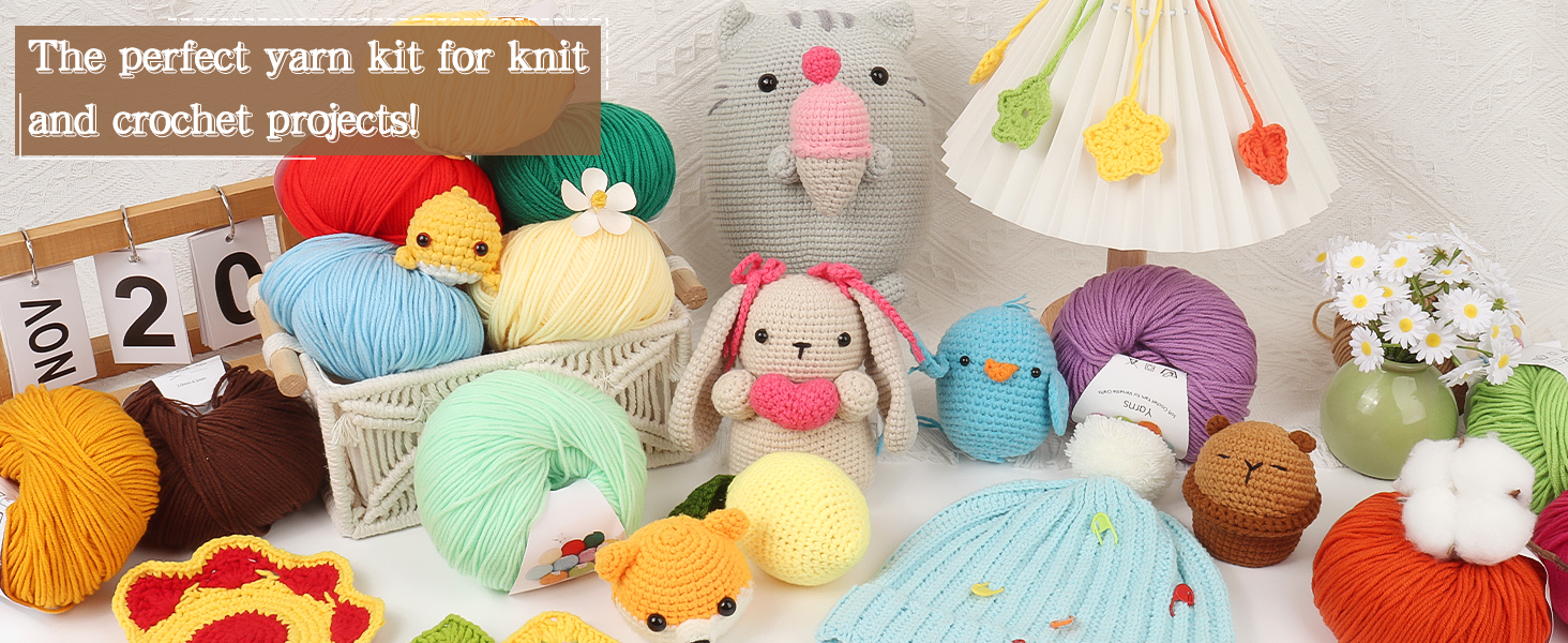  Cotton Yarn for Crocheting