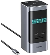 RayCue USB C Docking Station, 15in1 Triple Display with 5 Shortcut Button, Smart Display, DP&HDMI...