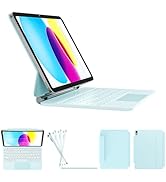 RAYMCRAFT for iPad 11th(A16, 2025)/10th Generation Case with Keyboard, Magic Keyboard 2022, Sprin...