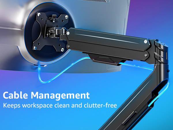 heavy duty monitor arm