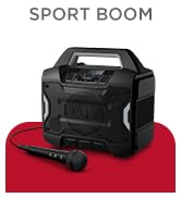 ION Sport Boom - Portable 60W Outdoor Bluetooth Speaker with Microphone, IPX5 Water-Resistant, 15...
