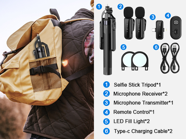 All-in-One vlogging content creator kit