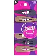 Goody Snap Hair Clips for Kids - 10 Ct, Neutral Tones, Hair Barrettes for Women &amp; Men, Easy Stack...
