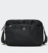 1 Pander Small Crossbody Bag for Women, Lightweight Nylon Everyday Purse with Adjustable Strap