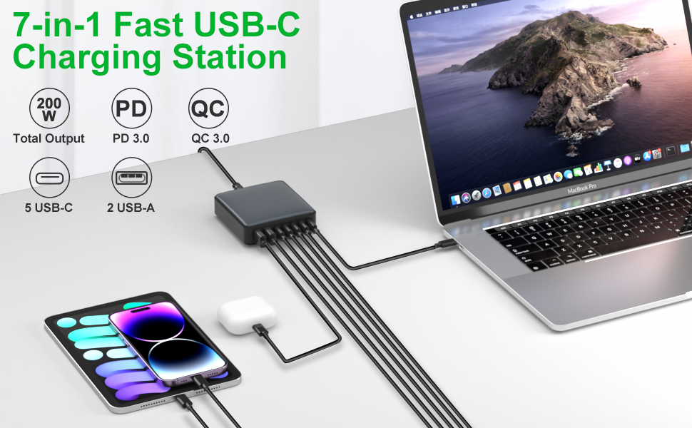 USB-C Charging Station
