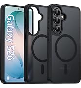Oterkin Magnetic for Samsung Galaxy S26 Case Matte, S26 Phone Case Compatible with MagSafe Froste...