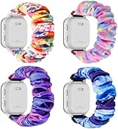 4 Pack Kids Scrunchie Bands Compatible with Gizmo Watch 3 2 1/Gabb Watch 3e 3 2 1/Sync UP Watch/C...