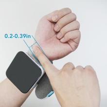 wrist cuff blood pressure monitor