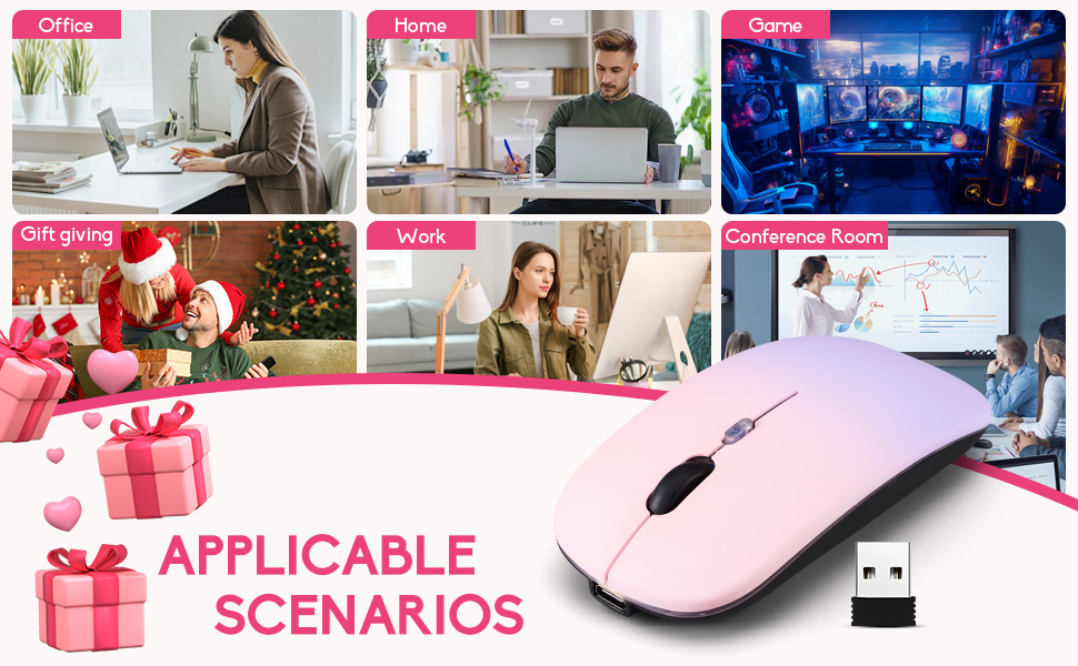 Wireless Bluetooth Mouse,