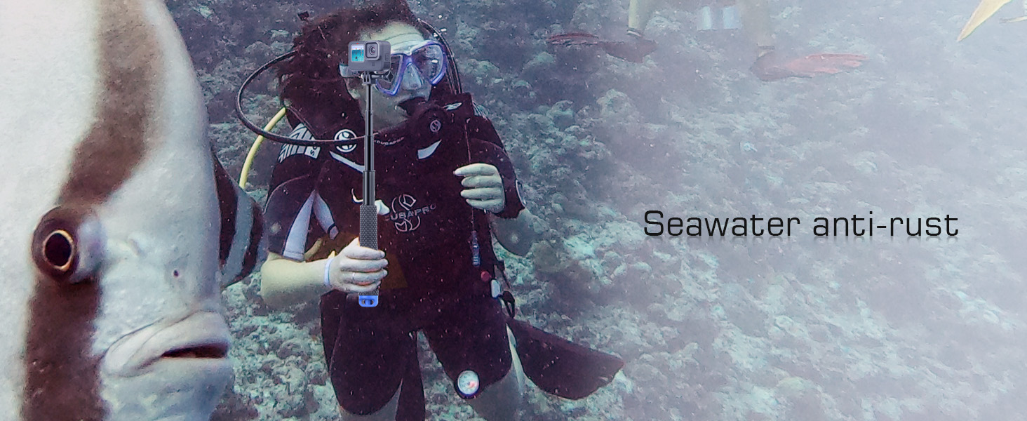 akaso gopro insta360 selfie stick