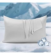 Elegear Cooling Pillow Cases for Hot Sleepers, Clean Fabric Silver Infused Cooling Pillowcase Q-M...