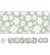 NXZGO Desk Mat Gaming Mouse Pad, Cute Desk Matt Keyboard Wrist Rest for Desktop, Anti-Slip Big Mo...