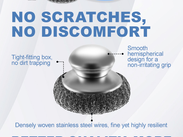 steel wool scrubber