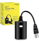 WiFi Outdoor Smart Plug, Smart Dimmer Plug Work with Alexa, Google Home, 400W(MP22WD)