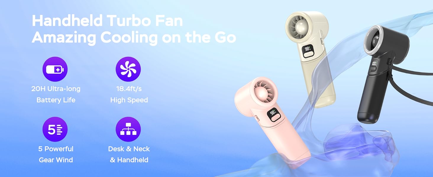 portable fan for travel beach essentials for camping