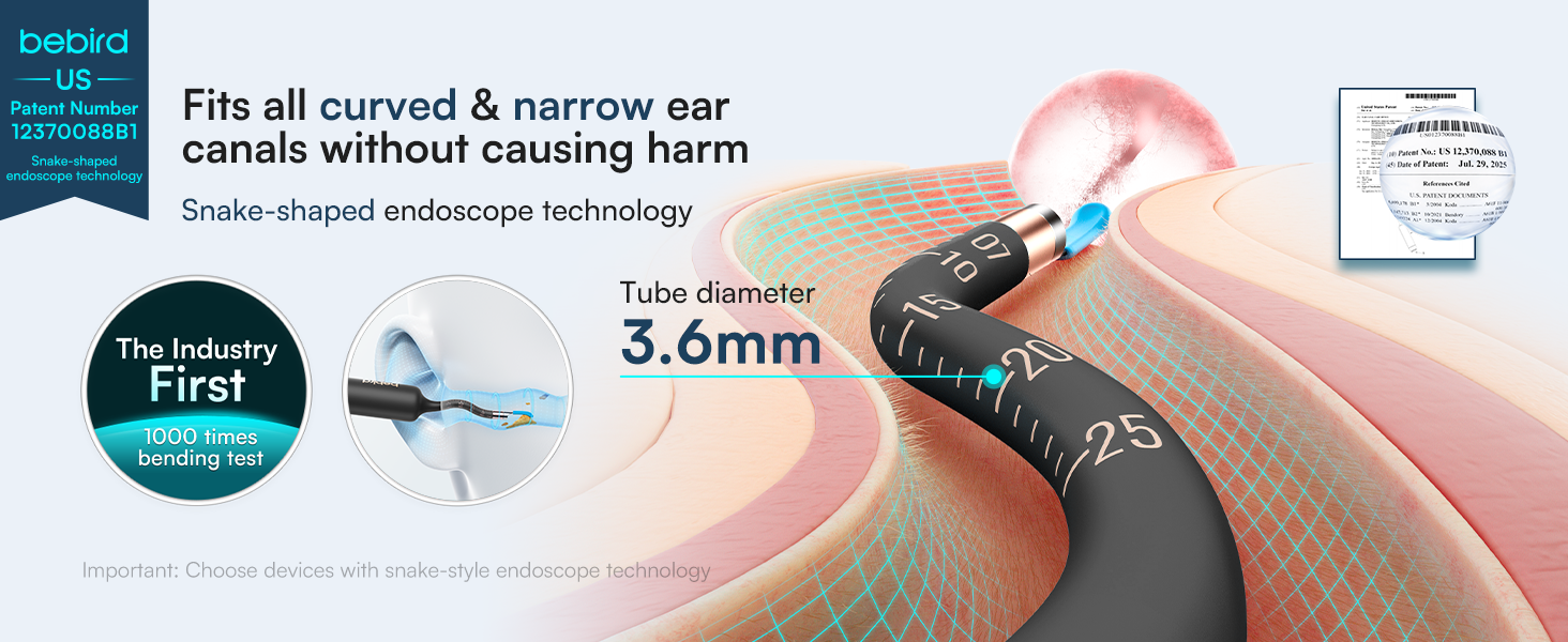 Snake-shaped endoscope technology