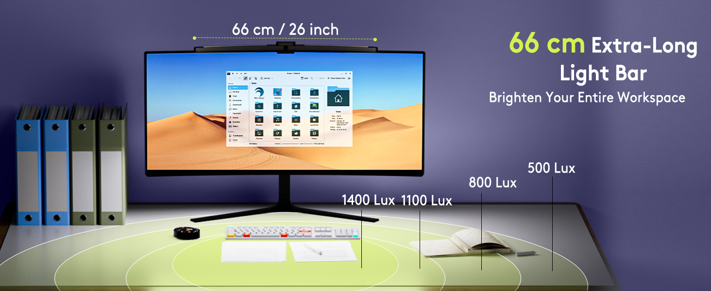quntis curved monitor light bar