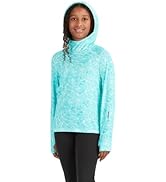 Terramar Kids' Ventilator Light Weight Sweatshirt Long Sleeve Hoodie with UPF Protection