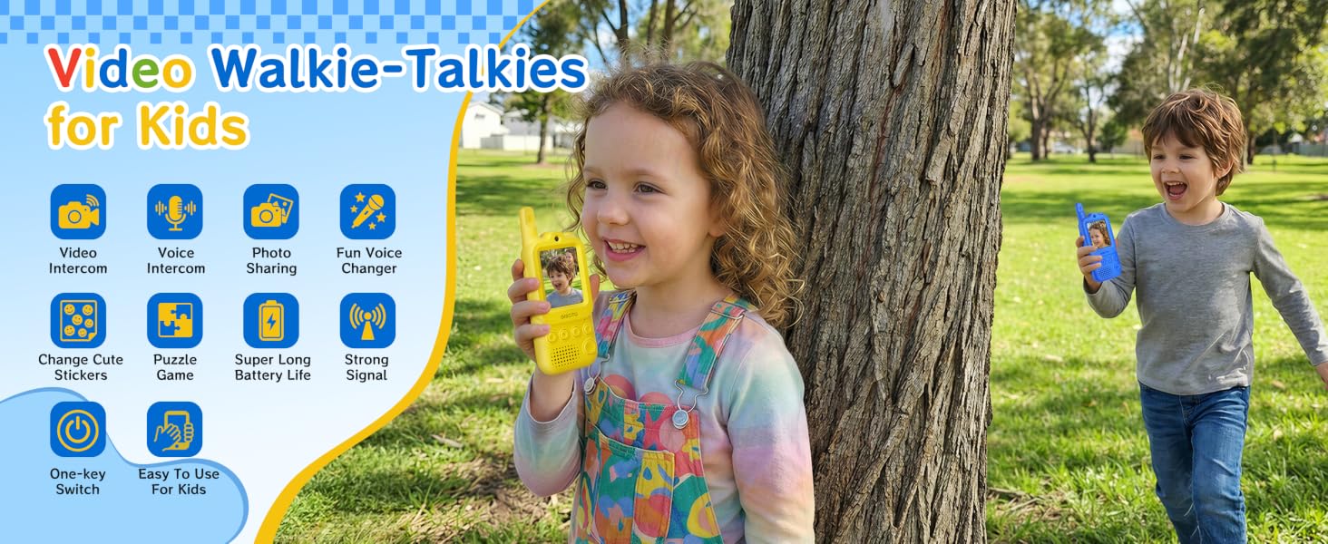 Video Walkie-Talkies for Kids