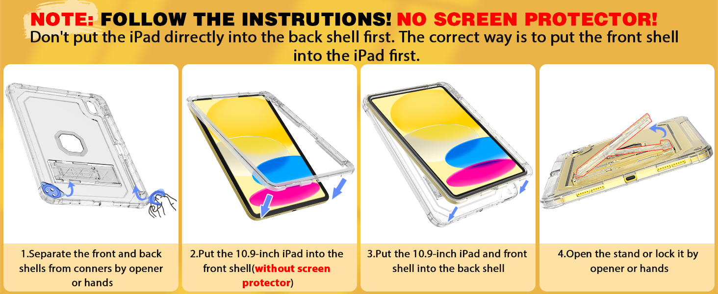 ipad case 10th generation case