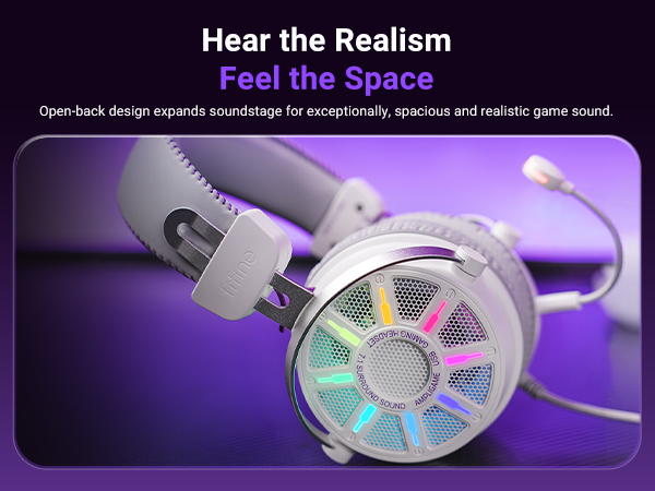 OPEN BACK DESIGN FOR COMPETETIVE GAMING