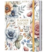 Planner 2026-2027 - 8.5'' × 11'' Weekly &amp; Monthly Planner from July 2026 to June 2027, Large Plan...