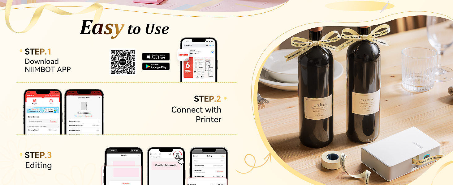 NIIMBOT N1 Label Maker Machine with Tape