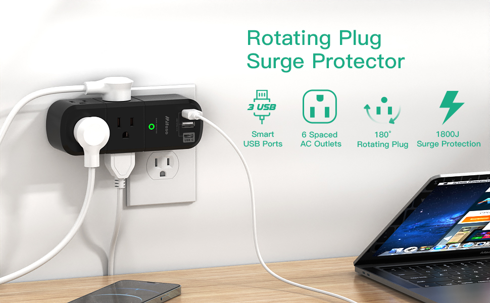 wall surge protector