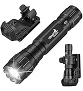 ULTRAFIRE Tactical Flashlight with Holster, 1200 High Lumens Law Enforcement LED Flashlights with...