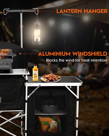 CAMPING KITCHEN TABLE