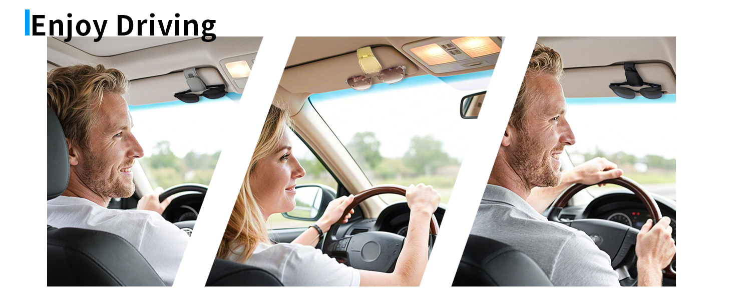 sunglass holder for car visor clip