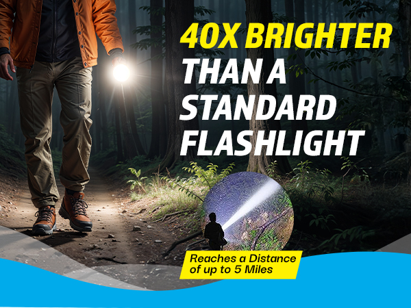 Flashlight pack rechargeable flashlight tactical flashlight bright flashlight 