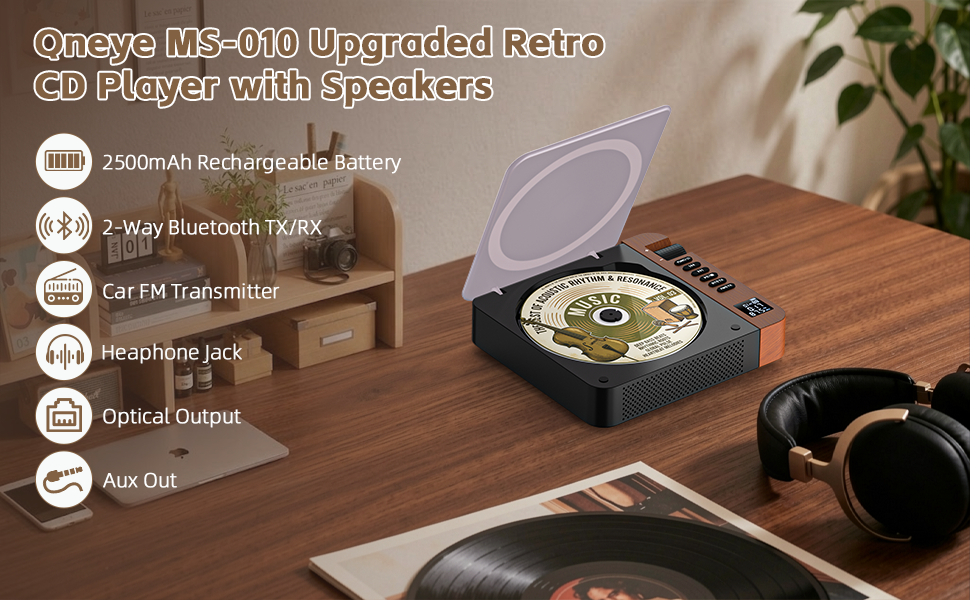 retro portable cd player