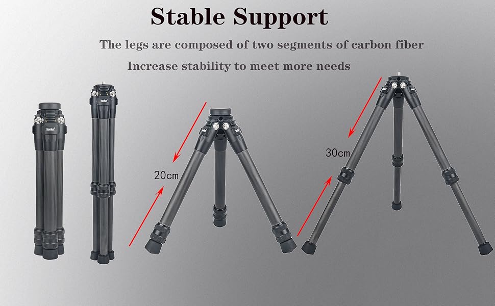 mini carbon fiber tripod