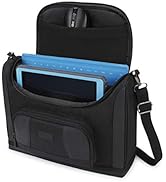 USA GEAR Compact Tablet Messenger Bag Compatible with Samsung Galaxy Tab S7 11", Lenovo Tab M10 1...