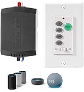 Humpptom Ceiling Fan Remote Control and Receiver Kit, Replacement for Hampton Bay, Hunter, Harbor...