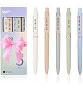 IEFFPIN 5 PCS Inspirational Neutral Pen, Motivational Pen for Women, 0.5MM Fine Ballpoint Pen, Fe...