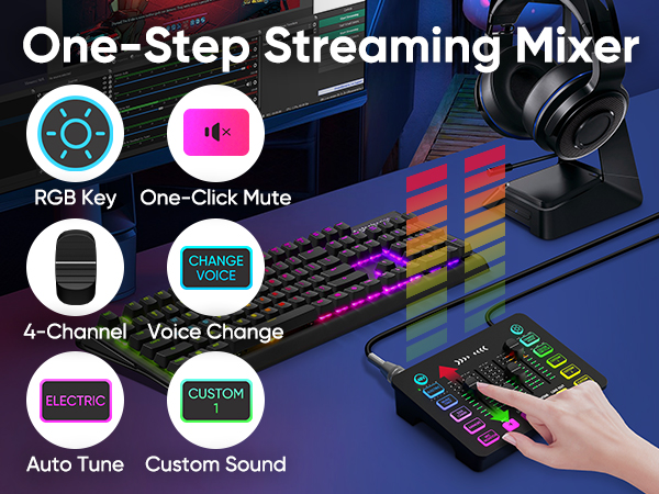 Gaming Audio Mixer 