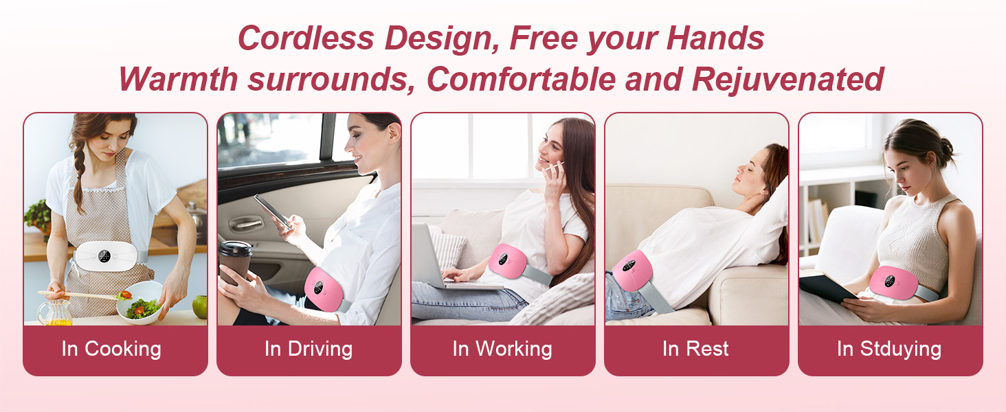 cramps heating pad women