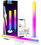 Smart LED Light Bars, 14 Inches Wi-Fi Gaming Lights Bars Work with Alexa and Google Assistant, RG...