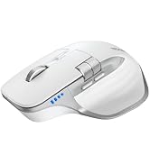 TECKNET Wireless Mouse, Bluetooth Mouse (BT5.3/5.0 &amp; 2.4G) Rechargeable Ergonomic Optical Mouse w...