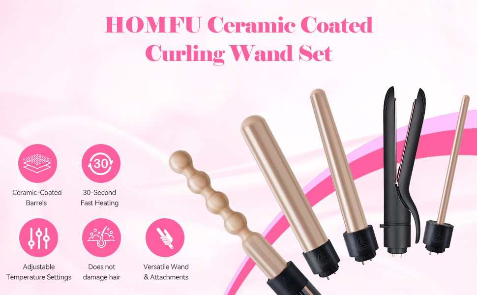 Curling Wand Set