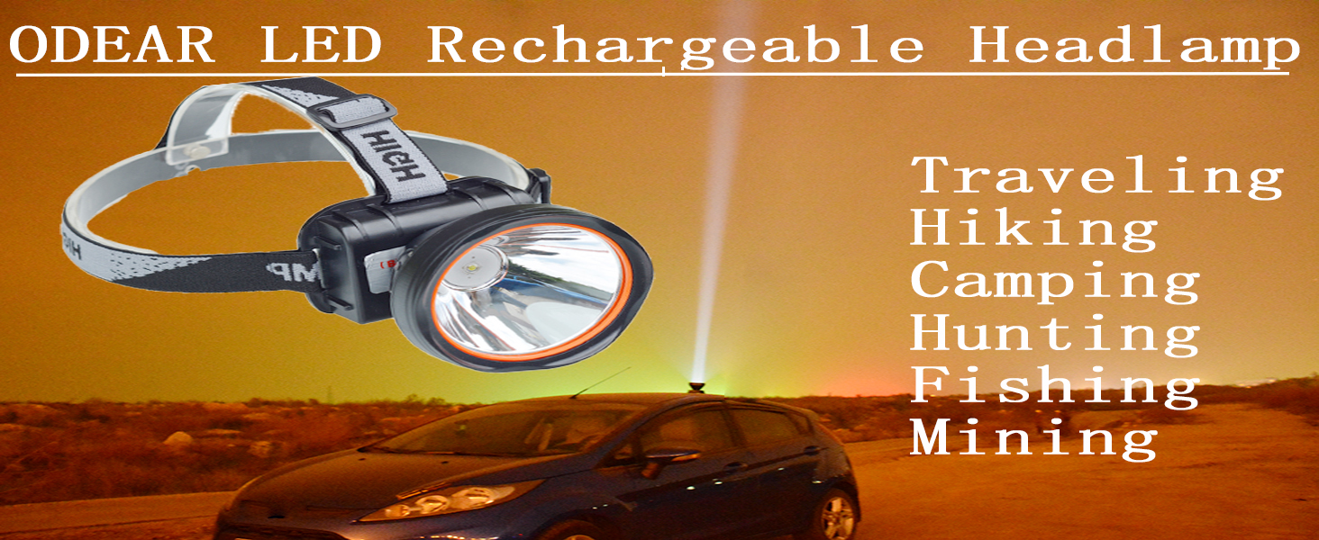 brightness headlmap, headlight for extended nighttime hiking or camping