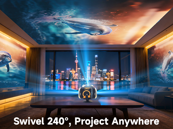 projector for outdoor movies