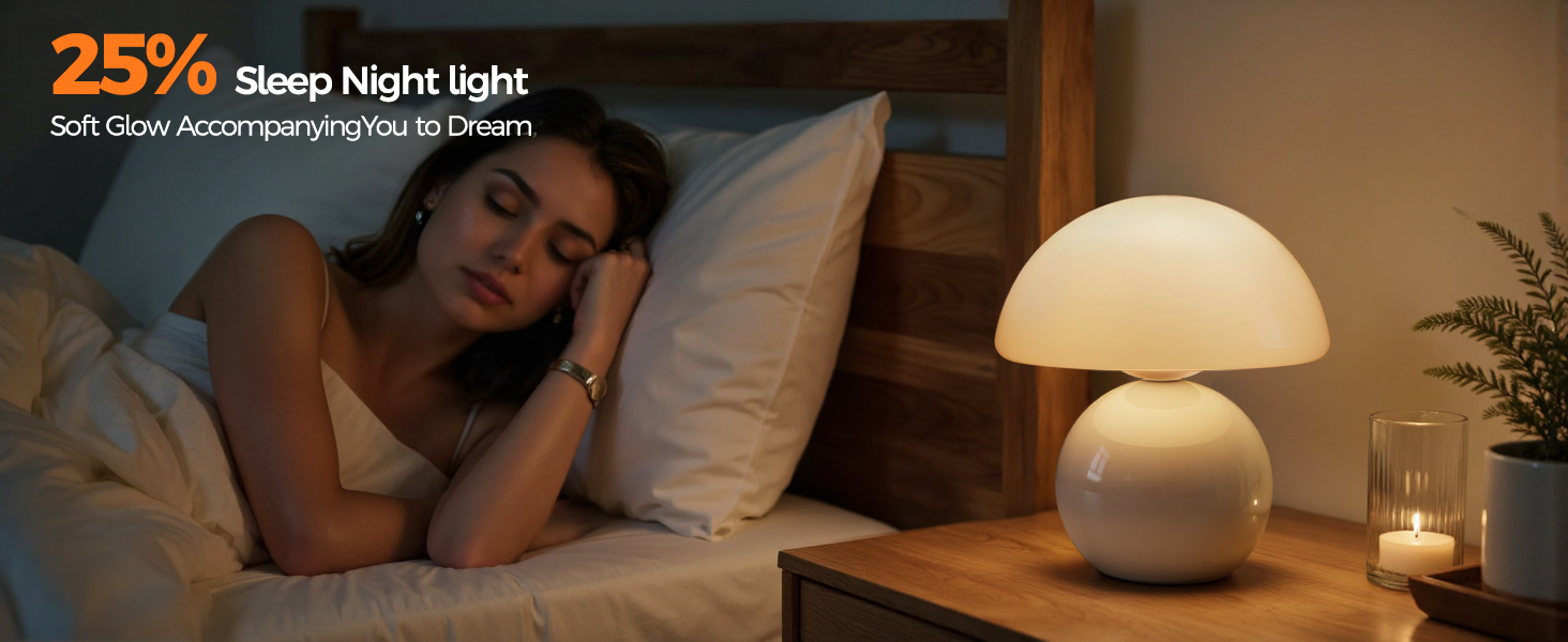 mushroom table lamp