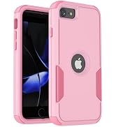 droperprote for iPhone SE 2020/2022 Case 3 in 1 Phone Case,Shockproof TPU Hard PC Bumper Drop-Pro...